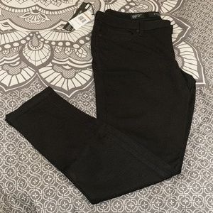 NineWest Skinny Leg Cigarette Fit black pants jean